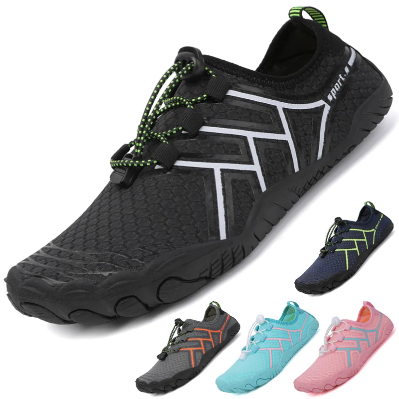 35-46 Water Shoes Couple Style Barefoot Beach Shoes Breathable Sport Shoe Quick Dry River Sea Aqua Sneakers Soft Beach Sneakers water shoes aqua shoes
