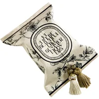 Tissue Box Paper Holder Napkin Dispenser Velvet Facial Organizer Wabi-sabi Beige Japan Style Luxury Hand Paint Gome Decoration 2