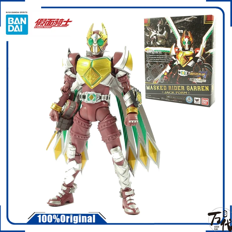 

Bandai Original S.H.Figuarts SHF KAMEN RIDER GARREN Bodyguard form Action Anime PVC Figure model kit finished toy gift for kids