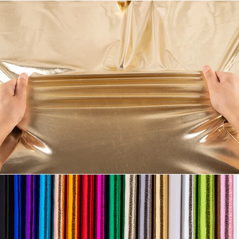 Iridescent Spandex Fabric Stretch  Shiny Fabric Holographic Spandex -  3/5/10m Fabric - Aliexpress