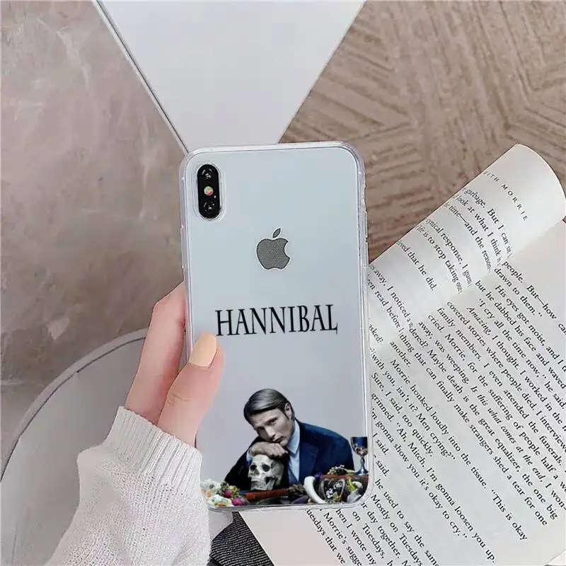 waterproof phone pouch for swimming Cool Graham Hannibal Mads Mikkelsen Phone Case for iPhone 11 12 13 mini pro XS MAX 8 7 6 6S Plus X 5S SE 2020 XR case phone pouch bag Cases & Covers