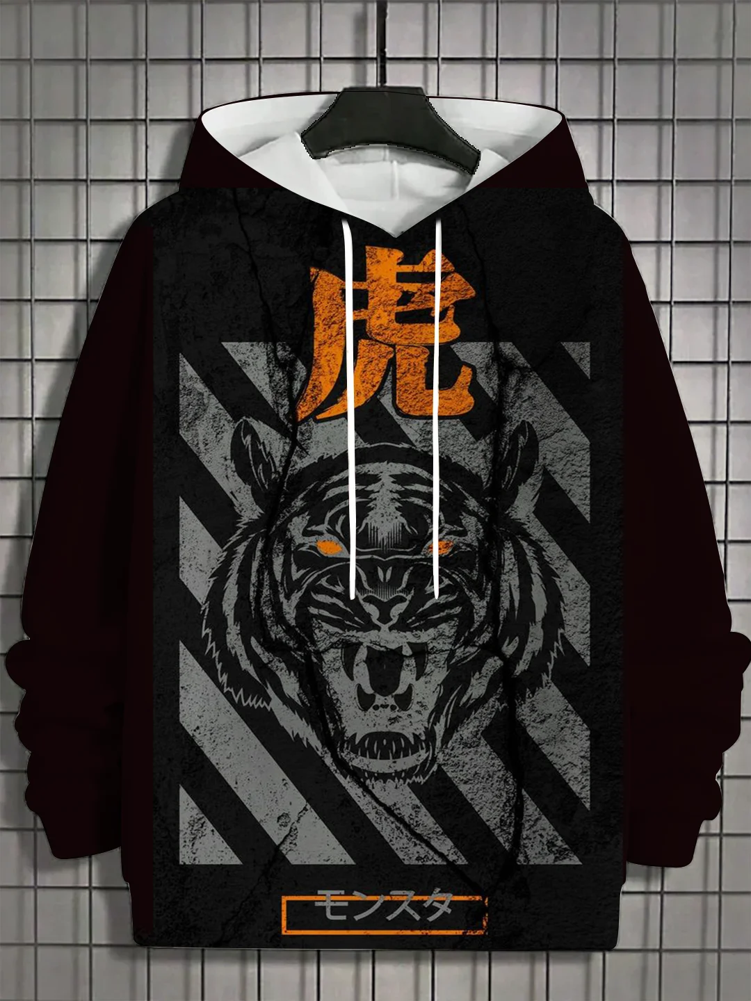 thumbnail image 1 of Sudadera con capucha para hombre con estampado 3D de animales, sudadera con capucha de manga larga con gráficos de tigre y león, moda de otoño, sudadera con capucha de dragón para hombre, ropa de call, 1 of 5