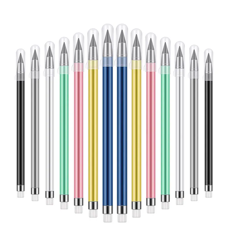 

42Pcs Inkless Pencil Unlimited Writing No Ink HB Pen Sketch Painting Tool School Office Supplies Kawaii Stationery