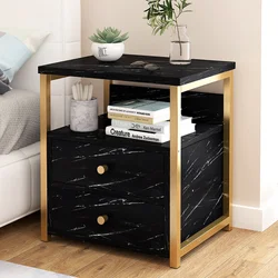 Mesita de noche nórdica para el hogar, mesita de noche para dormitorio, mesita de noche, mueble de dormitorio multicapa