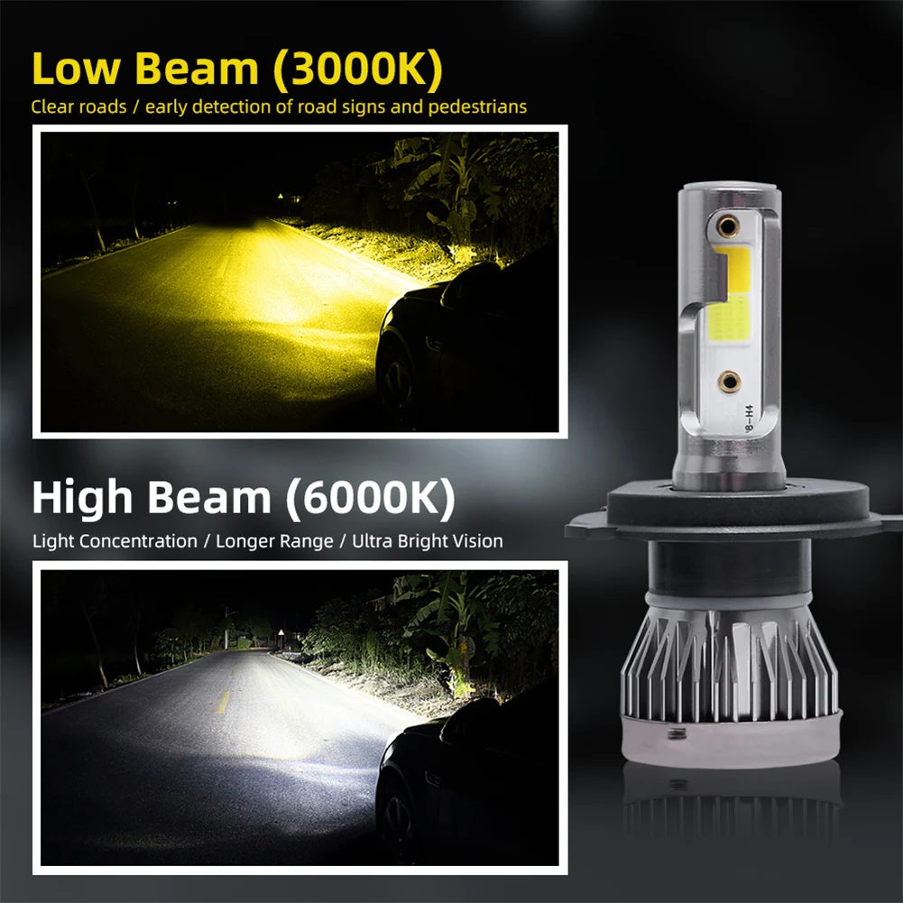 

COB-LED Car's Headlights High Low Temperature Resistance Car Light For Car
