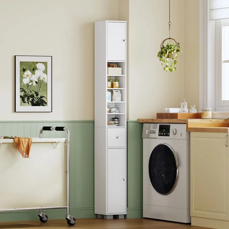 XMSJ Narrow Bathroom Cabinet image 6