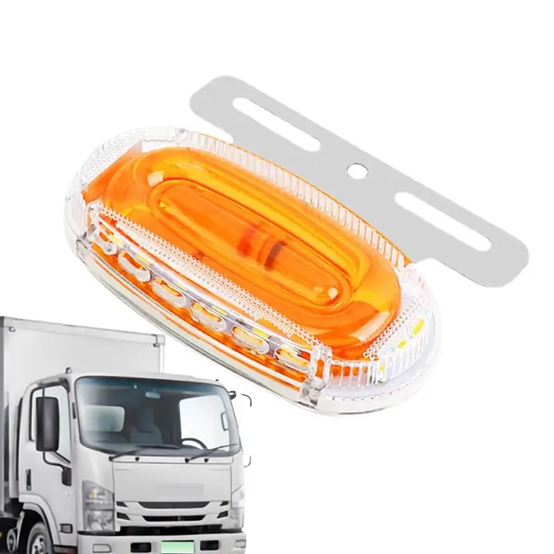 

Trailer LED Lights Rectangular Indicators Side Marker Light Clearance Waterproof Dustproof Night Safety Accessory 5 Colors
