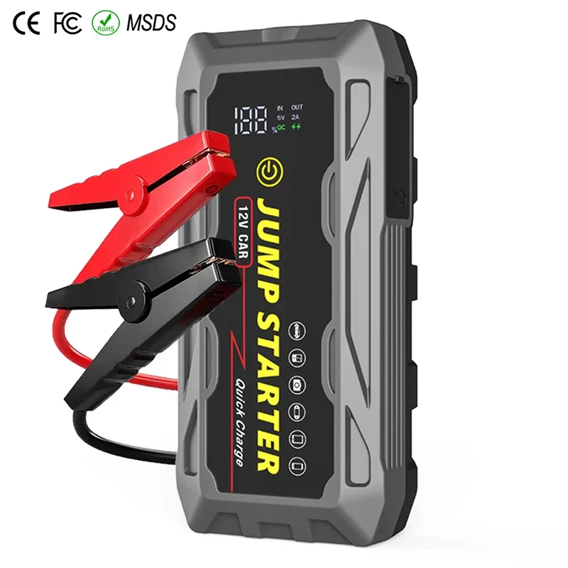Car Jump Start Power Bank, Portable Car Battery Jump Starter, 1000 - View #7