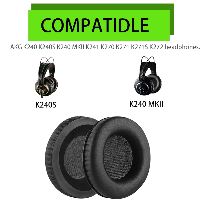 KUTOU Earpads for AKG K240 Replacement Ear Pads K240S Ear Cups