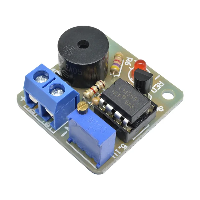 LM358 Accumulator Sound Light Alarm Board Buzzer