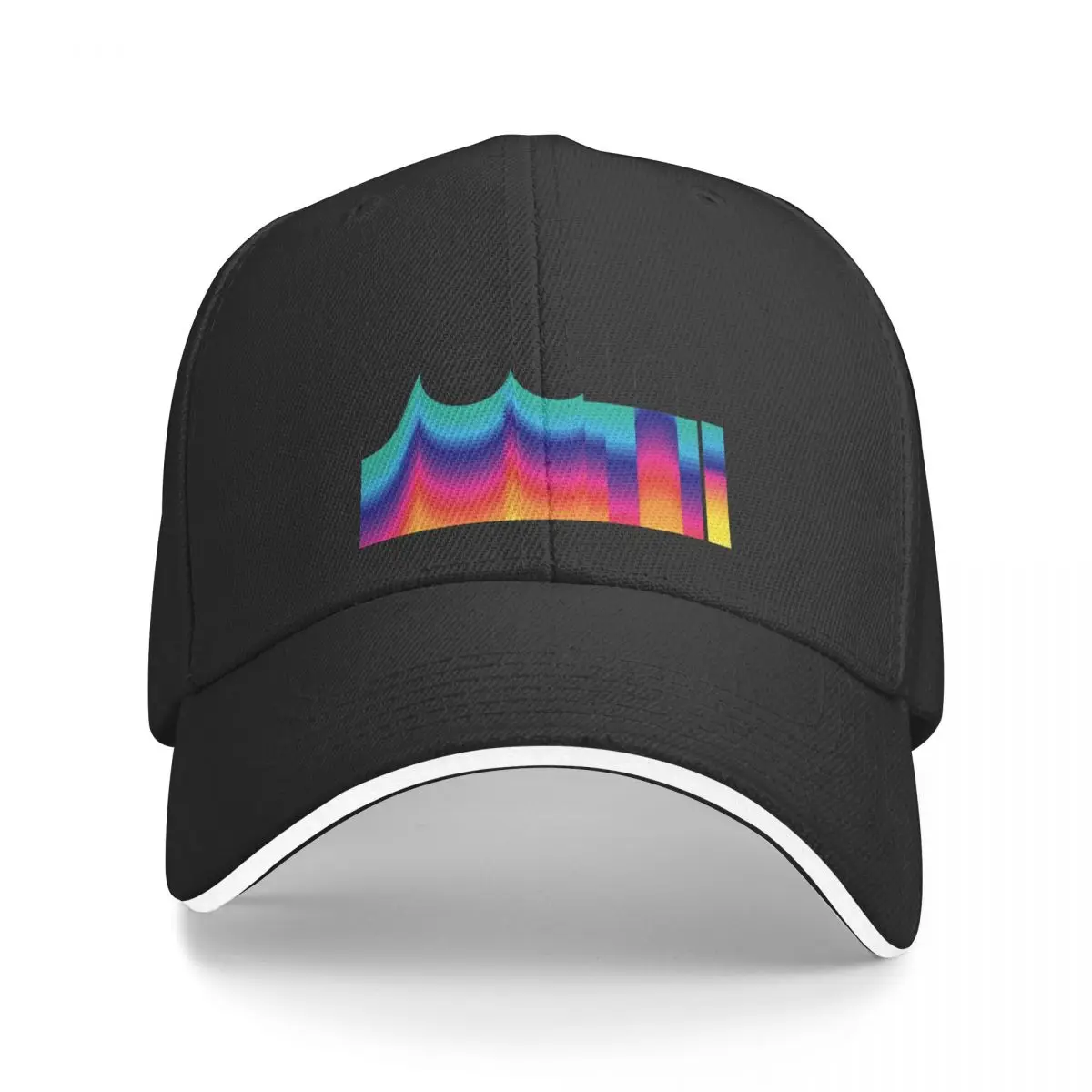 

New yeah! rainbow typography Baseball Cap Trucker Cap Anime Hats Man Women's