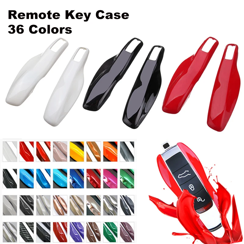 Cover Telecomando Chiave Auto In ABS Per Porsche Cayenne 92A (dopo Il 2011), Custodia Protettiva Per Smart Key Fob, Sostituzione E Protezione