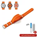 Orange White-Steel
