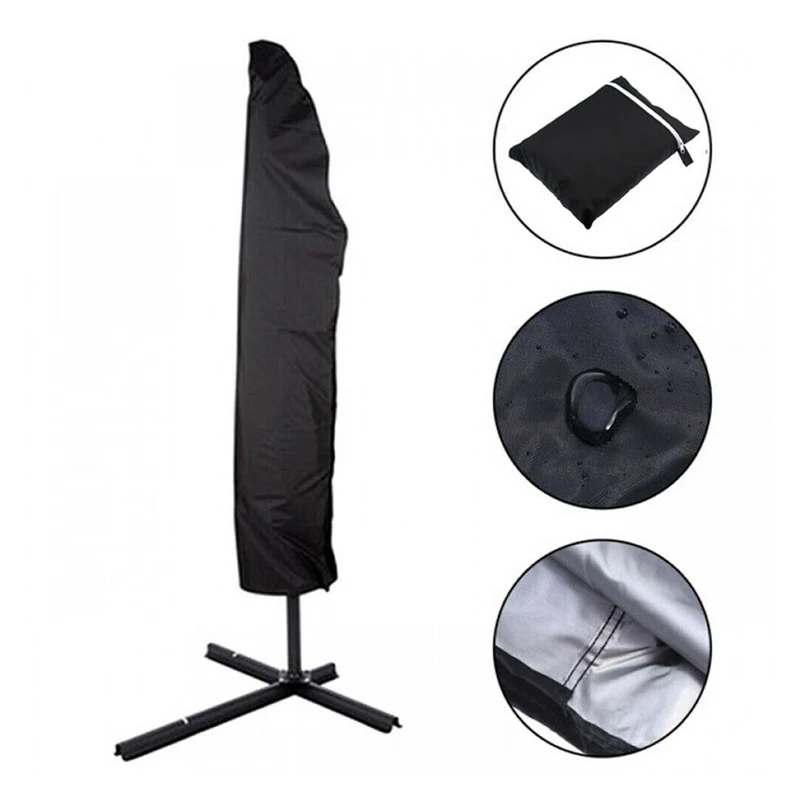 New Parasol Banana Umbrella Protective Cover Outdoor Garden Patio Cantilever Shield