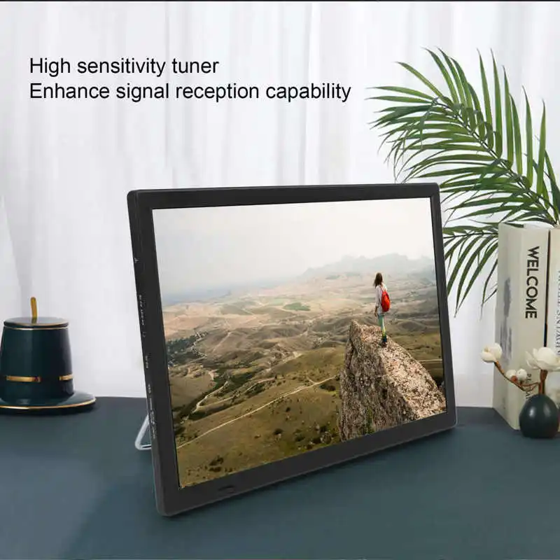 Portable tv 15.5 Inch LCD TV ATSC US Plug 110‑220V