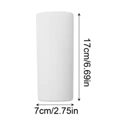 Durable Silicone Protective Bottle Sleeve - Wear - Resistant Portable Cover (Transparent white)