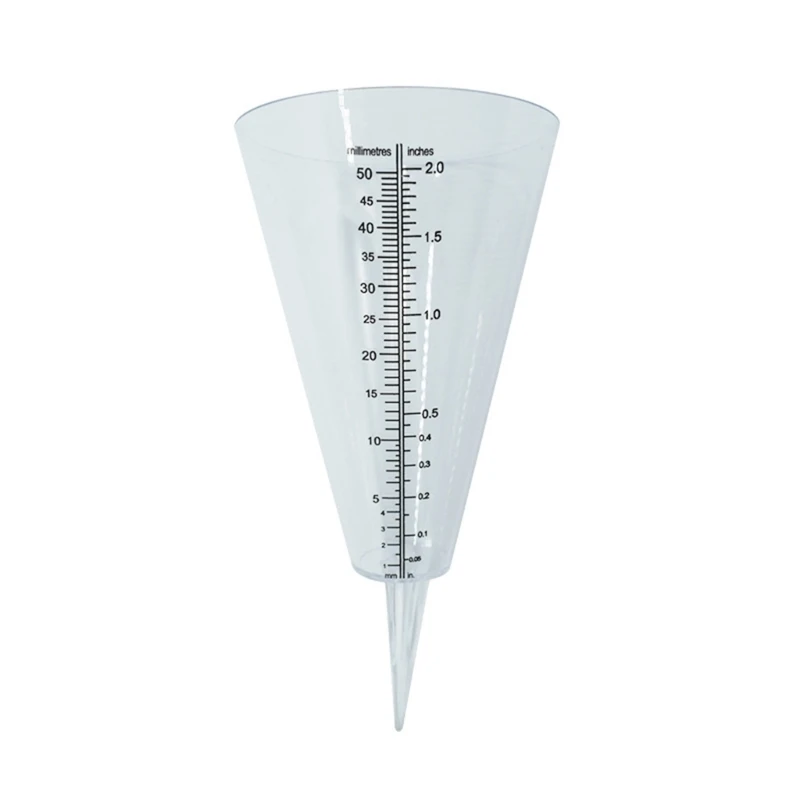 

Outdoor Cone-shaped Rain Gauge Practical Girl Boys DIY Craft Tool Rain Gauge