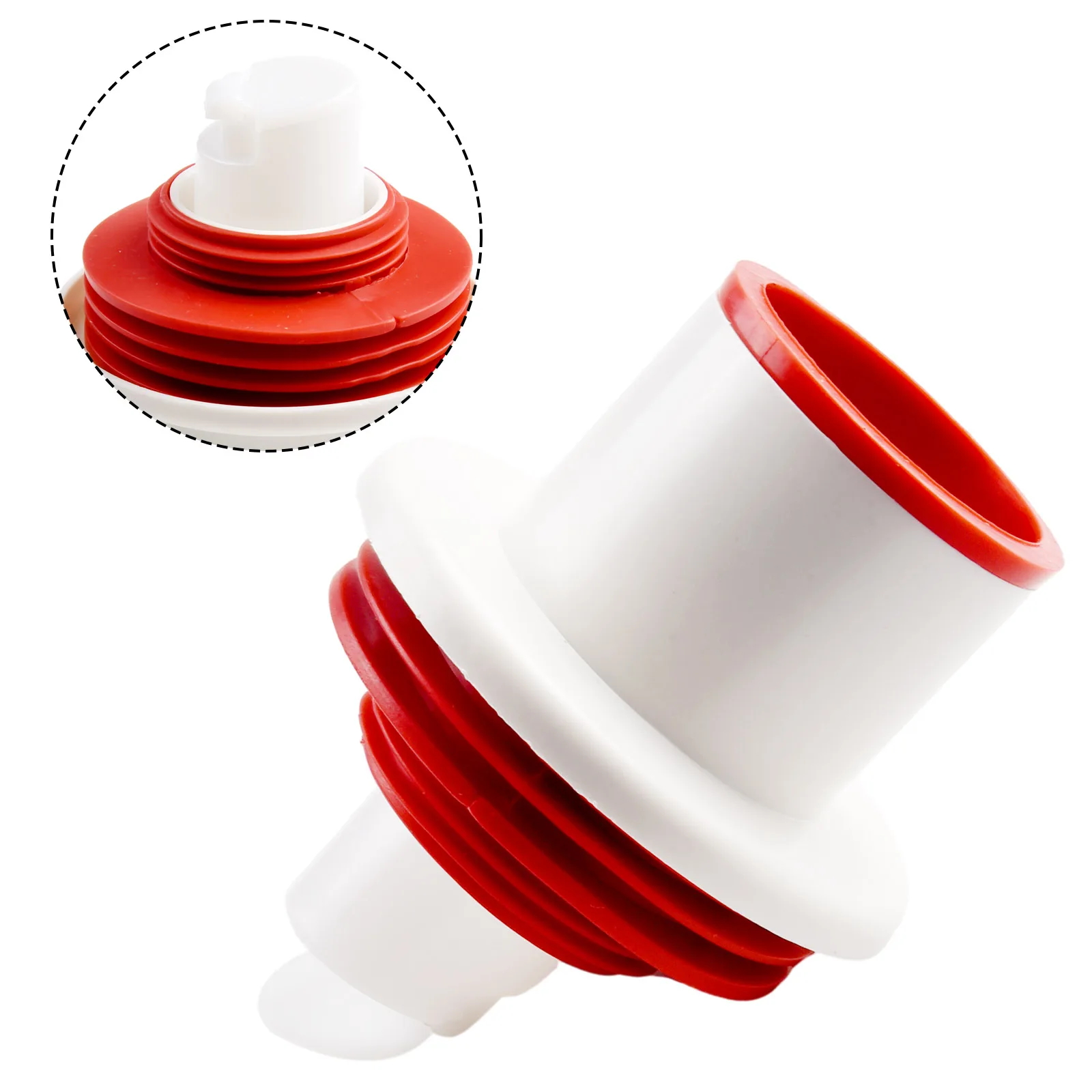

1pc 50/75mm Tube Universal Odor-proof Sealing Plug Upgrade Kitcthen Basin Sewer Pipe Plug Overflow Backfilling Stopper Plastic