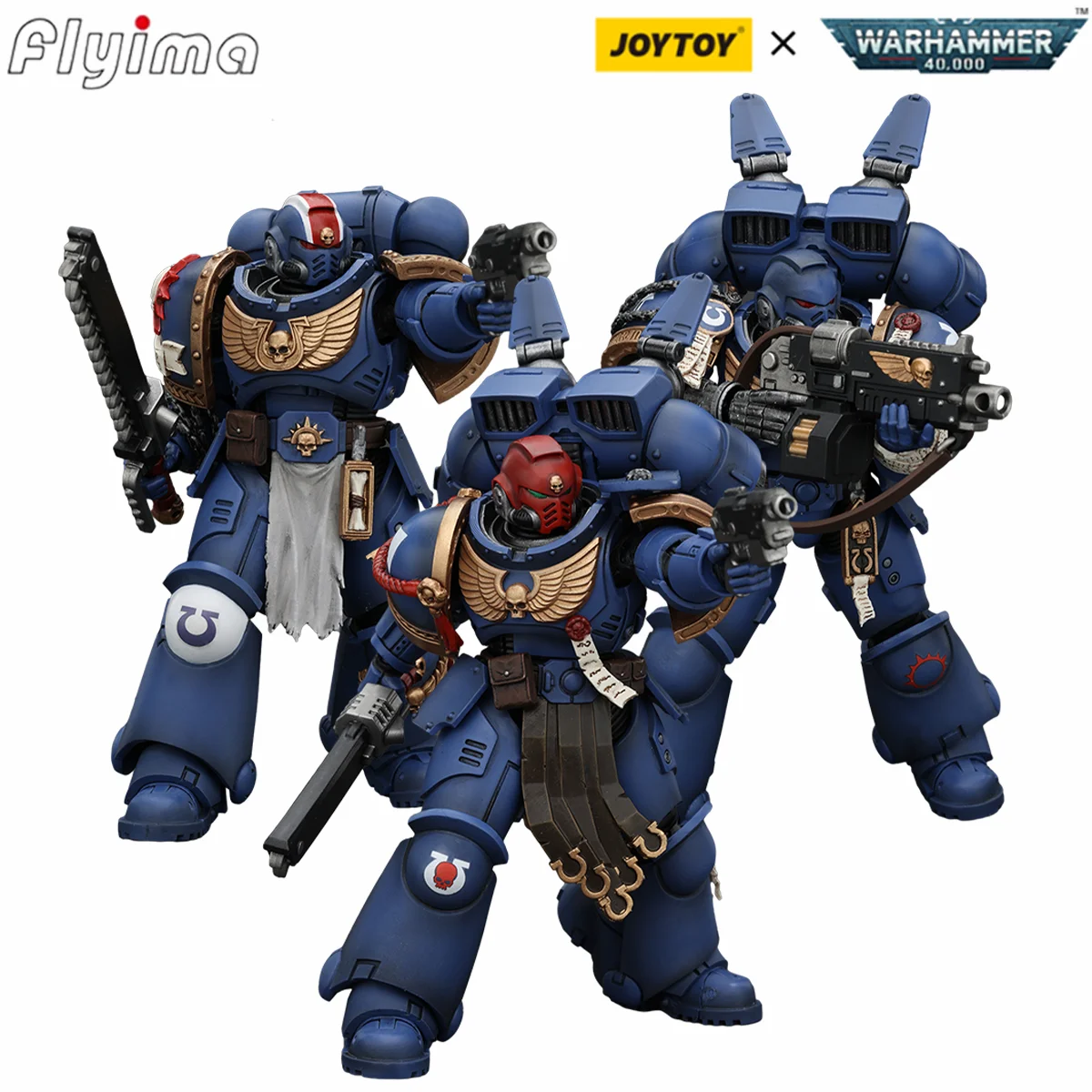 Figura De Acción Warhammer 40K Ultramarines Sergeant Gadriel 1/18 – Coleccionable Articulado Y Detallado