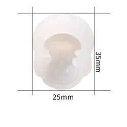 Crystal Skull Epoxy Resin Silicone Mold (1Pc mold)