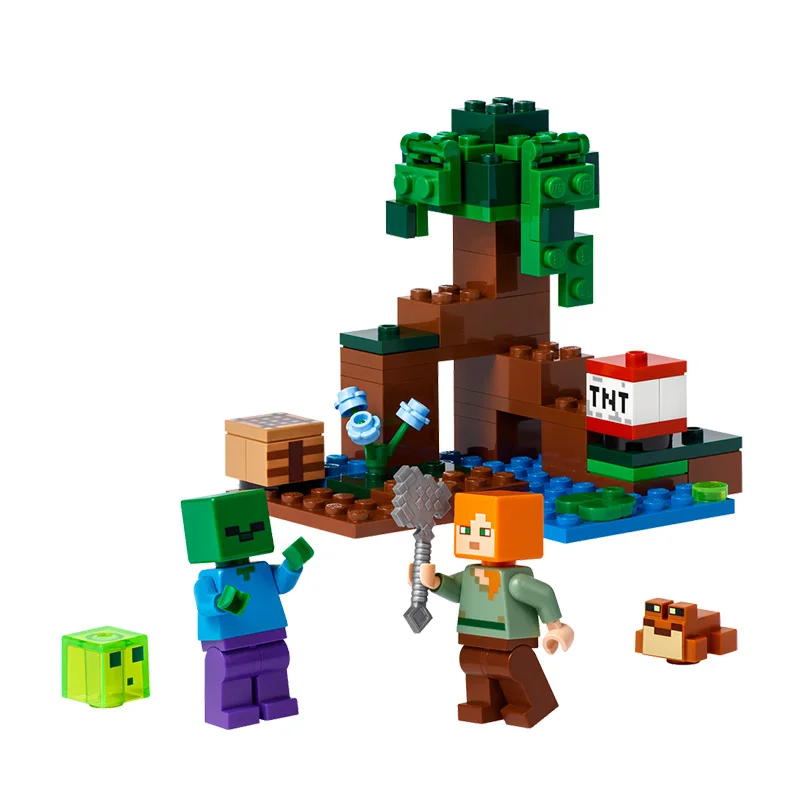 8-Bit Block Playsets : minecraft toy