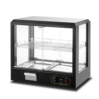 Desktop Commercial Insulated And Heated Constant Temperature Glass Cooked Food Cabinet Small Food Display Cabinet 1