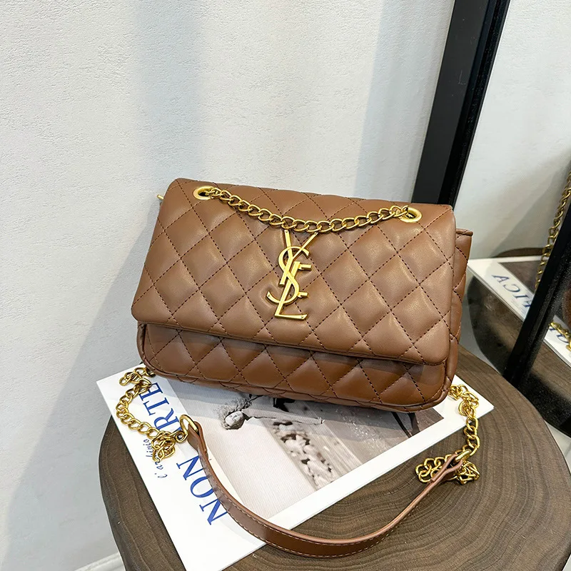Fashionable Chic High-End Diaper Bag For Women Designer Leather Crossbody Handbag Large Capacity Trendy Tote Bag - 2