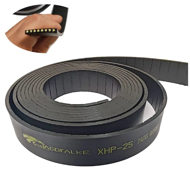 Soft Flat Belts For Fitness Equipment Built In Aramid Fiber Width 25mm Thinkness 3mm Leg Kicking Machine Transmission Belt