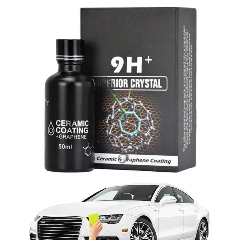 

Nano Ceramic Coating 9H Graphene Anti Scratch Coating Agent With Sponge Anti UV Auto Detailing Kit For Forming Protective Layer