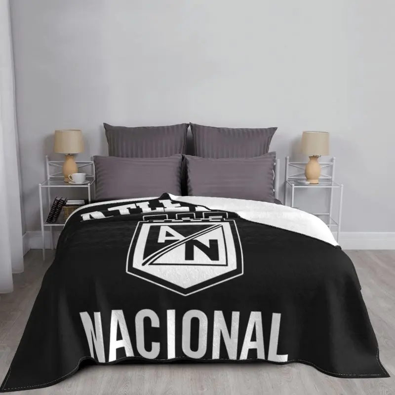 Atletico Nacional Colombia Medellin Futbol Blanket Fluffy Fashion High-Quality Bedding Throws For Sofa Bedroom 3