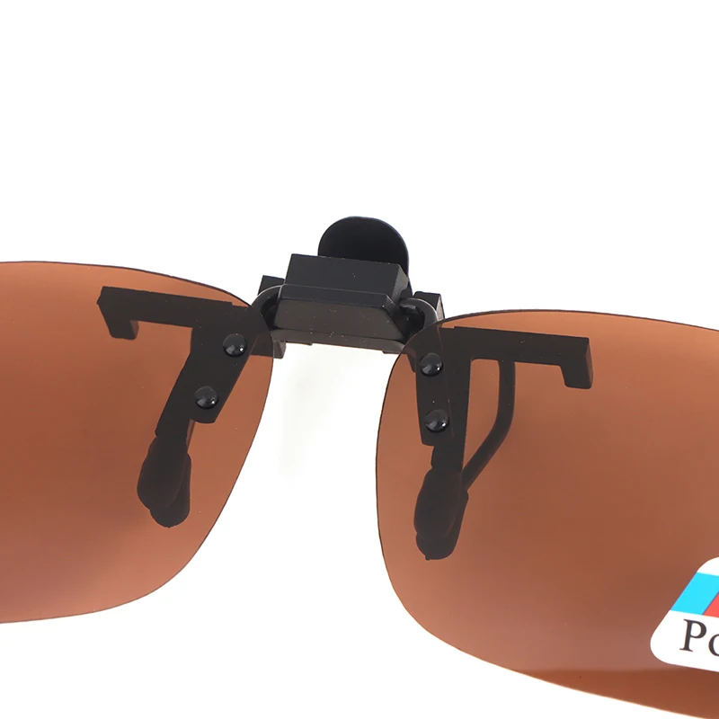 Fahrer brille polarisierte Sonnenbrille Clip auf Sonnenbrille Innen zubehör – Detail 3