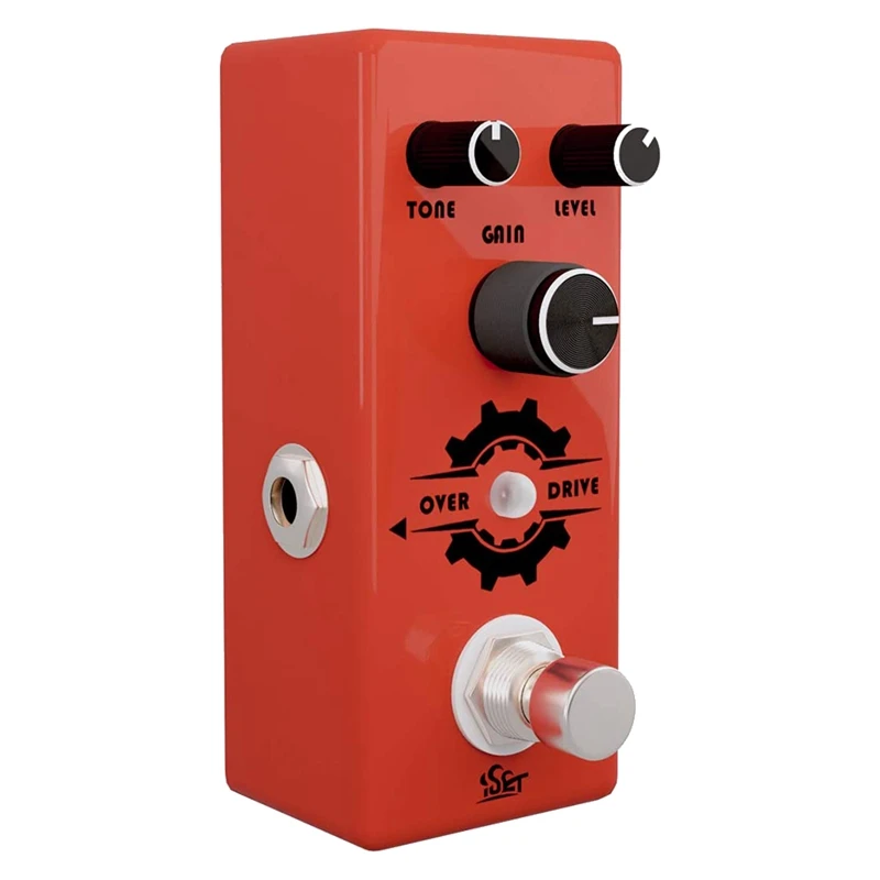 Iset Overdrive Guitar Pedal Gear For Mini Single Effect Guitar Effect