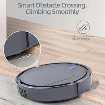 Smart Vacuum Cleaner 3-in-1 Automatic Wireless Sweeping Wet And Dry Ultra-thin Cleaning Machine Mopping Robot Home 6