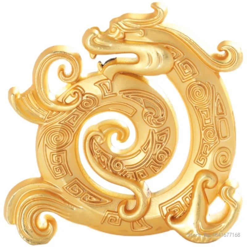 Creative Fragrant Base, Home Indoor Living Room Buddhist Hall Supplies Incense Stove Mini Size Retro Dragon Shape Incense Burner