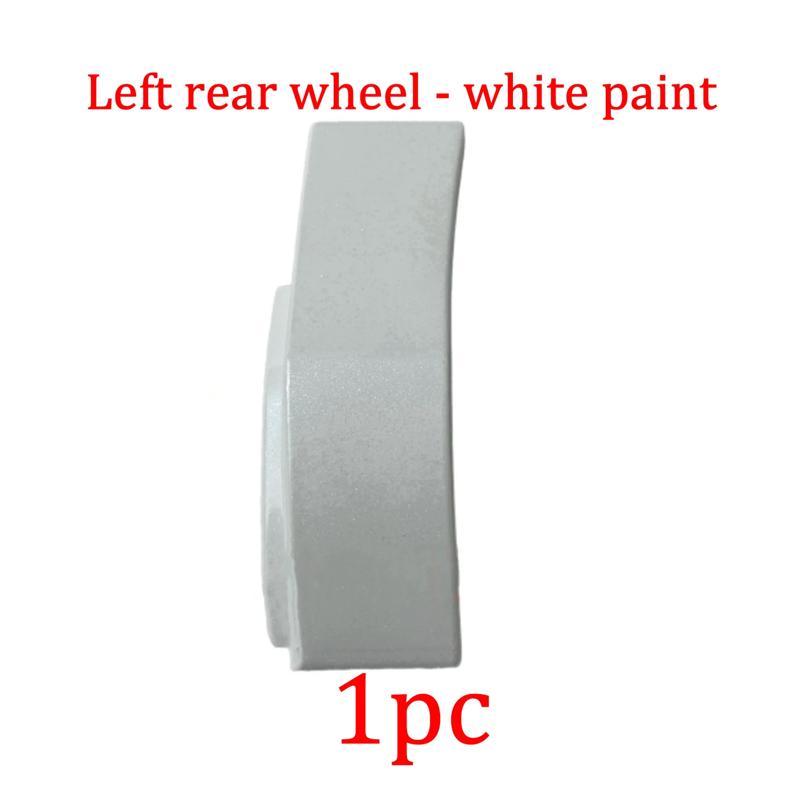Left rear white