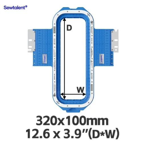 320x100mm 12.6x3.9in
