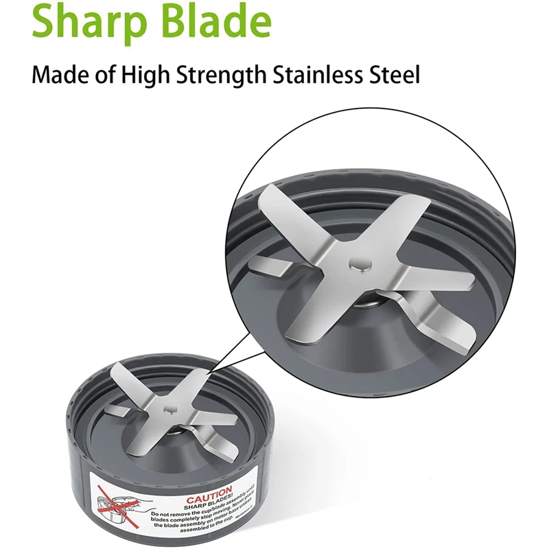 Parti Di Ricambio Adatte Per Nutribullet 600 Watt 900 Watt Di Ricambio Estrattore Lama Frullatore Tazze Accessori