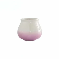 Ceramic Coffee Mug - Unique Modern Style, Perfect for Latte, Cappuccino, and Tea, 180ml (Purple)