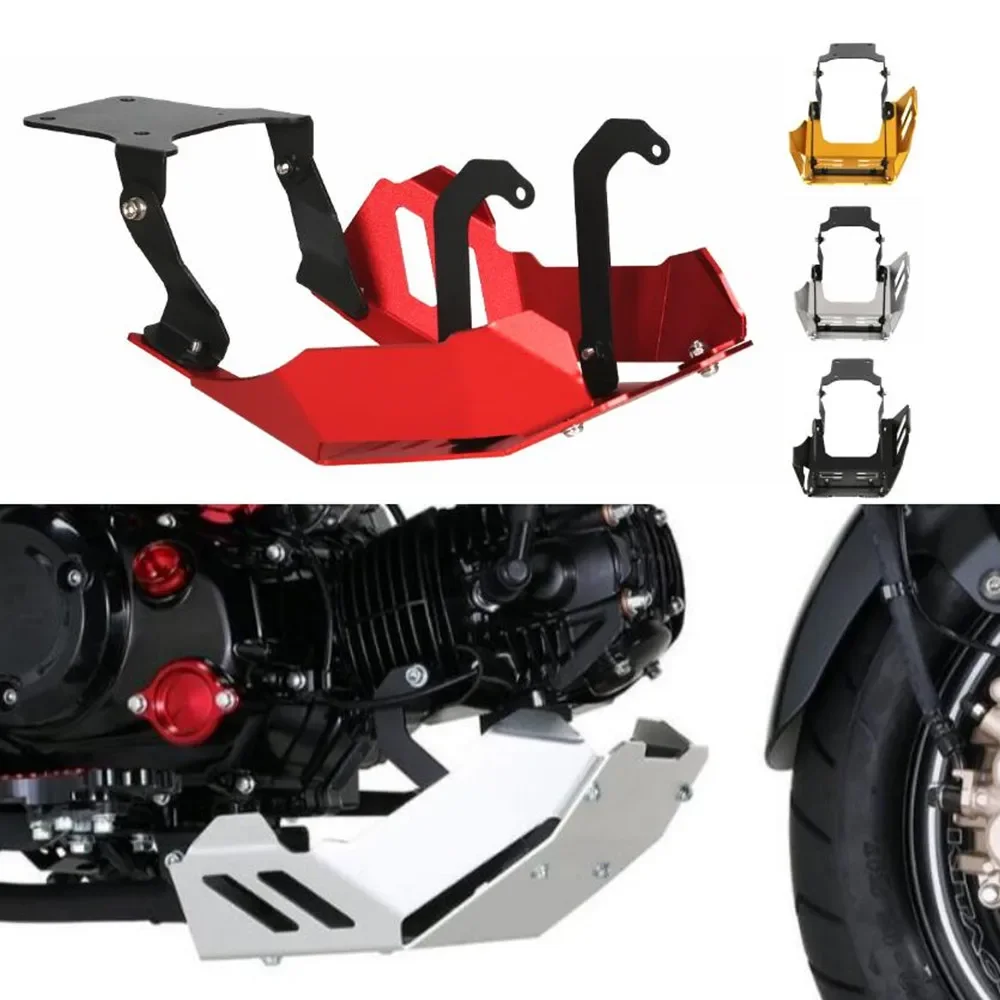 

Аксессуары для мотоциклов HONDA MONKEY 125 2019-2023, передняя противоскользящая пластина двигателя с низким содержанием грязи, защитная крышка рамы