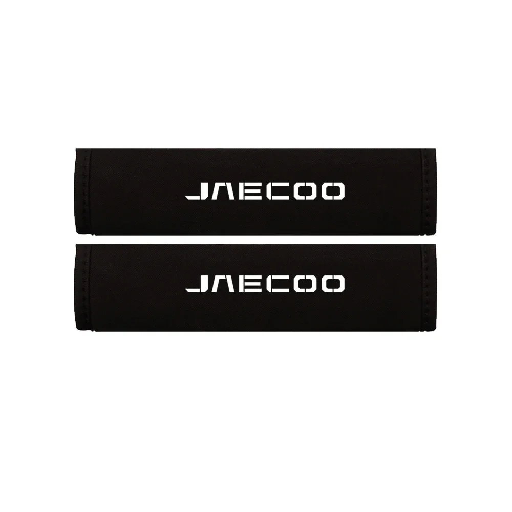 Car Styling Breathable Ice Silk Car Seat Belt Pads Cover 1 Pair For Chery Jaecoo J7 J8