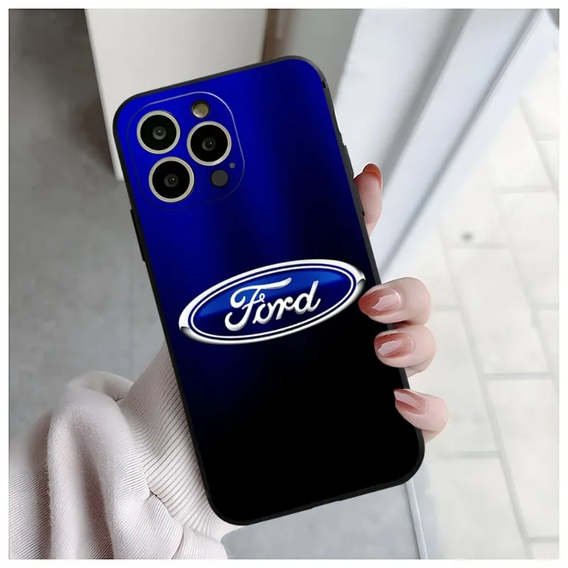 Luxusmarke Auto Ford Handy hülle für iPhone 13promax 11 12 14 pro xs max  mini xr x 7 8 6 6s plus rückseitige Abdeckung - AliExpress