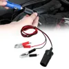 Car Accessories 12V 15A Female Batteries Socket Plug Car Battery Terminal Clamp Clip Cigarette Lighter Power Socket Adaptor 3