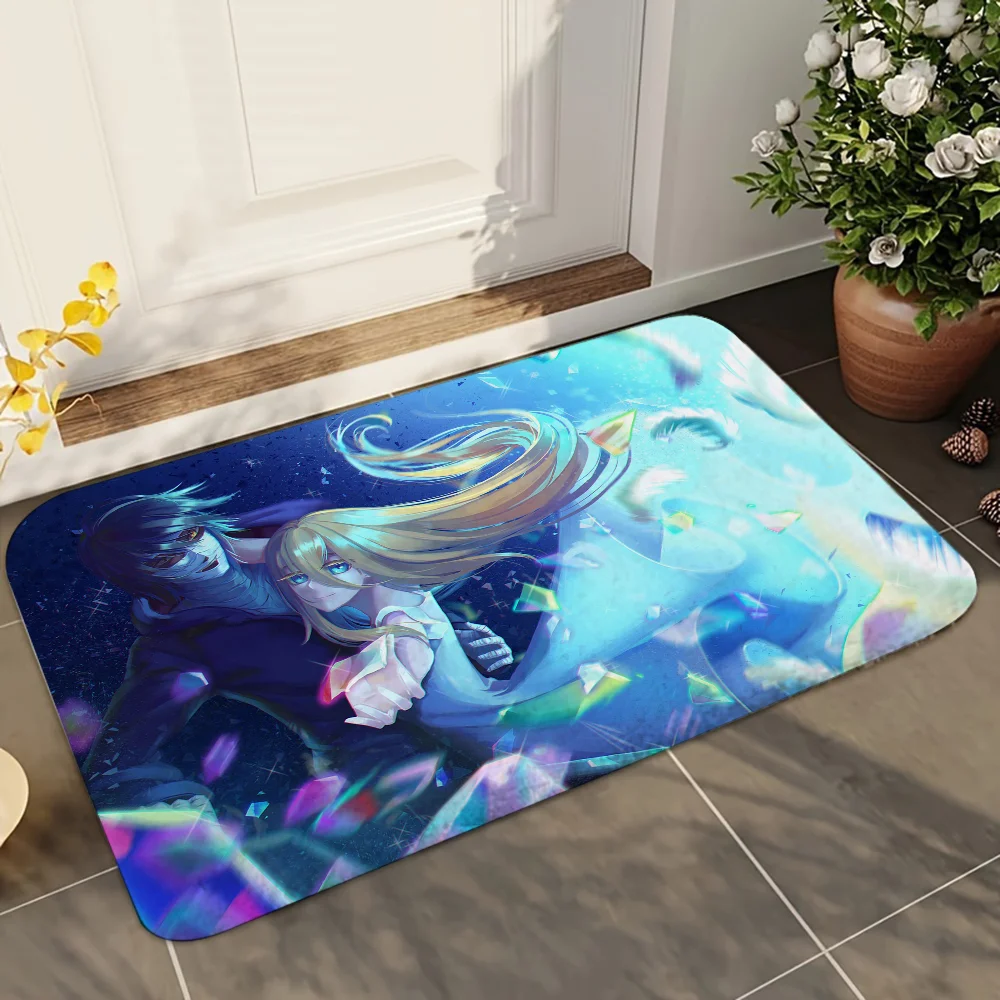 1pc Angels of Death Anime Floor Mat Room Mats Anti-slip Absorb Water Long Strip Cushion Bedroon Mat Household Carpets 2