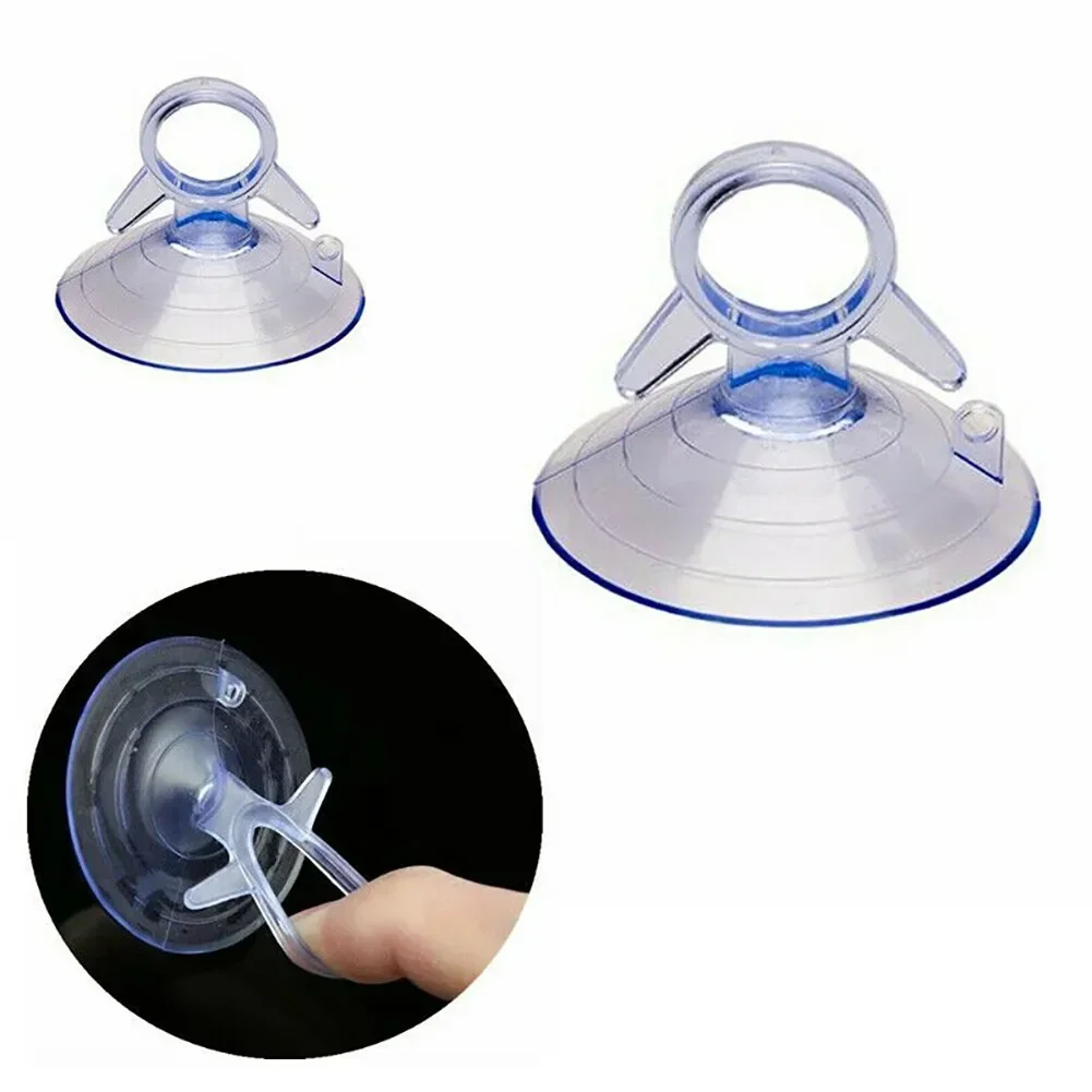 20pcs Car PVC Clear Suction Cup Sucker PVC Bathroom Hook Sunshade Suction Cup Wall Hanger Sucker Interior Accessories