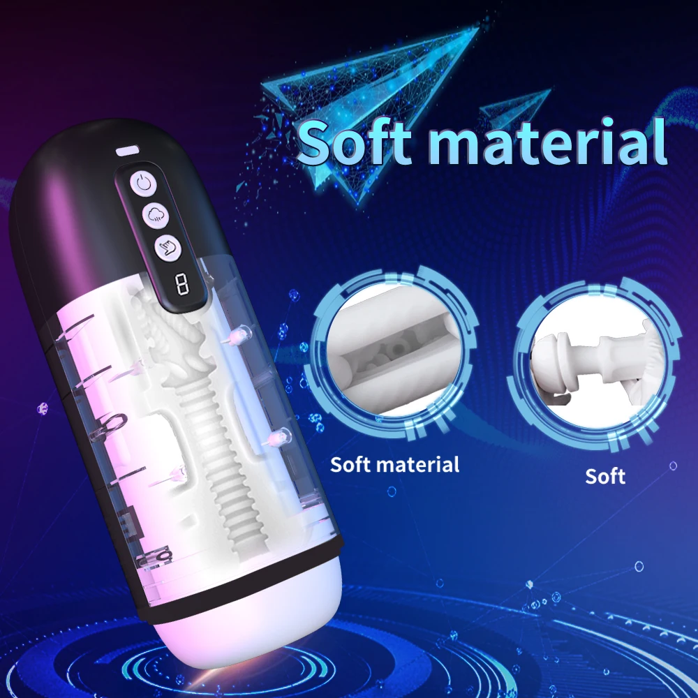 Automatischer Saugmasturbator für Männer Massagegerät Echte Taschenmuschi Oral Männliche Masturbationstasse Sexspielzeug für Erwachsene_voghion.com