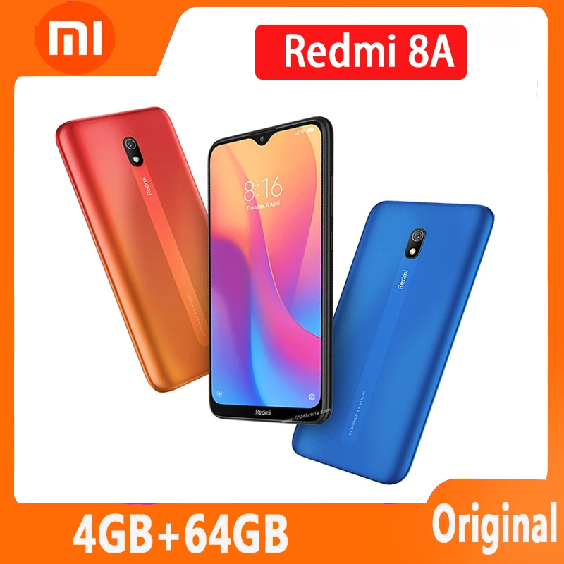Смартфон Xiaomi Redmi 8A 4 + 64 ГБ 5000 мАч Snapdargon 439 12 МП |