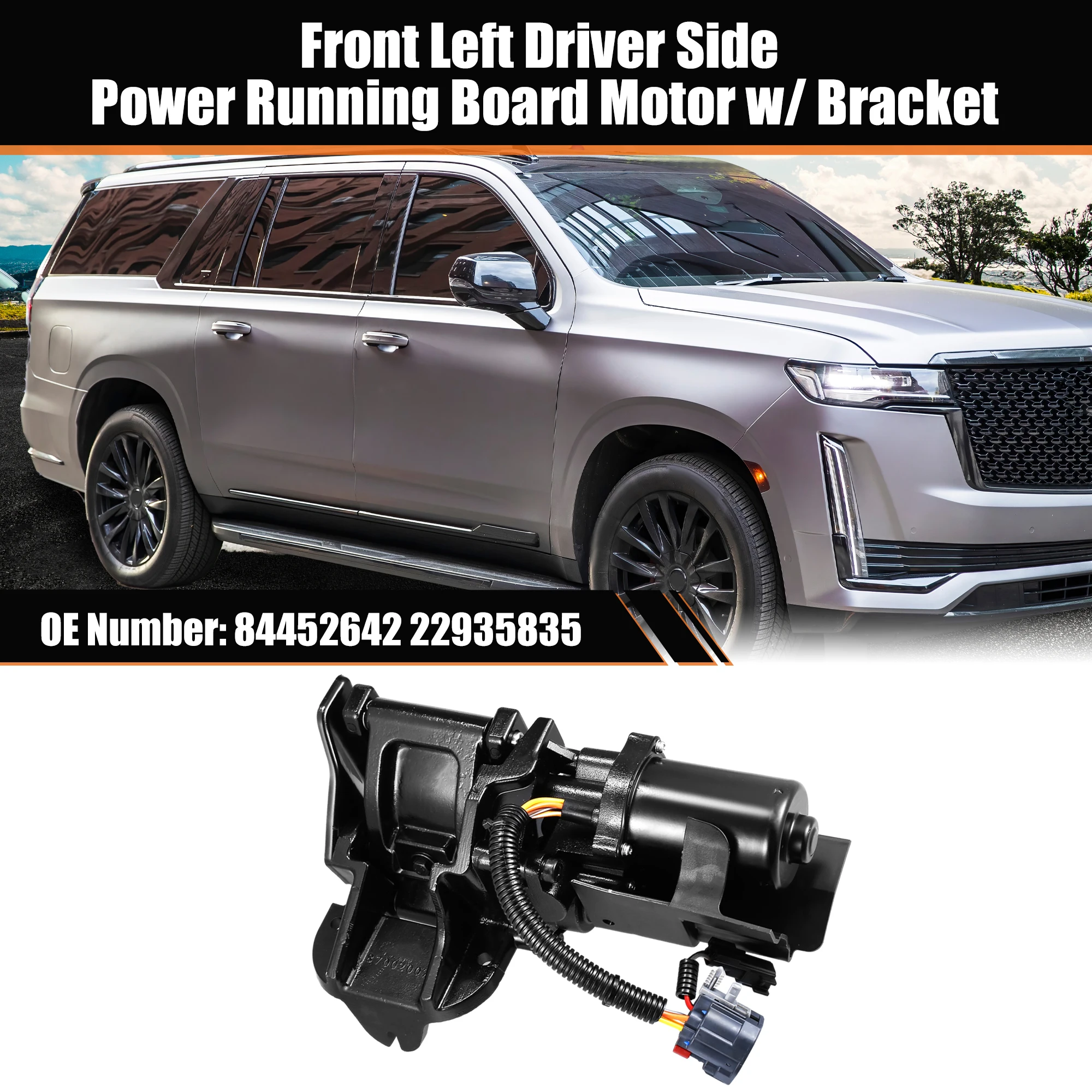 

Передняя Левая Правая боковая подножка UXCELL, мотор подходит для Chevrolet Suburban, для GMC Yukon XL 2015-2020 с кронштейном