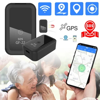 GF-22 GPS 실시간 차량 추적기, 미니 정밀 위치 추적 장치, 음성 제어, 분실 방지 로케이터 장치, 2023 신제품
