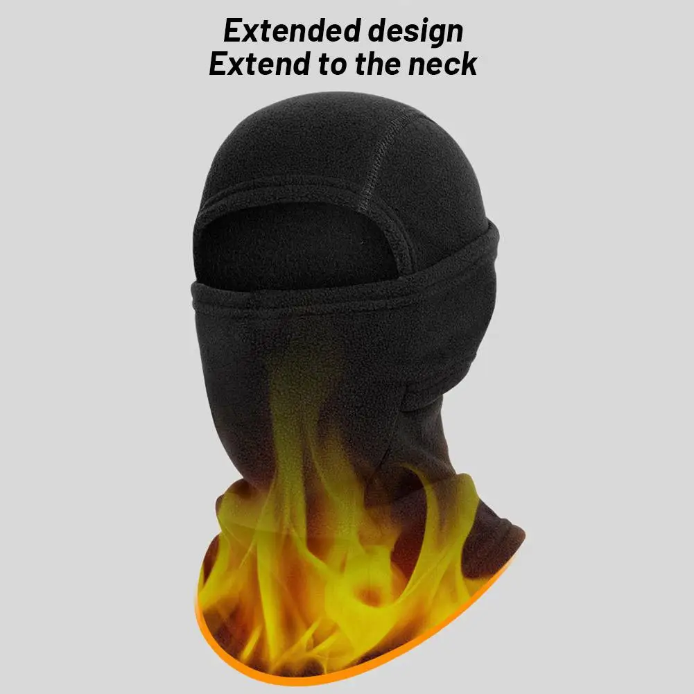 Description Picture 5 of itemWinter Balaclava Scarf Full Face Cycling Mask Warm Helmet Lined Fishing Windproof Breathable Hood Winter Cycling Mask