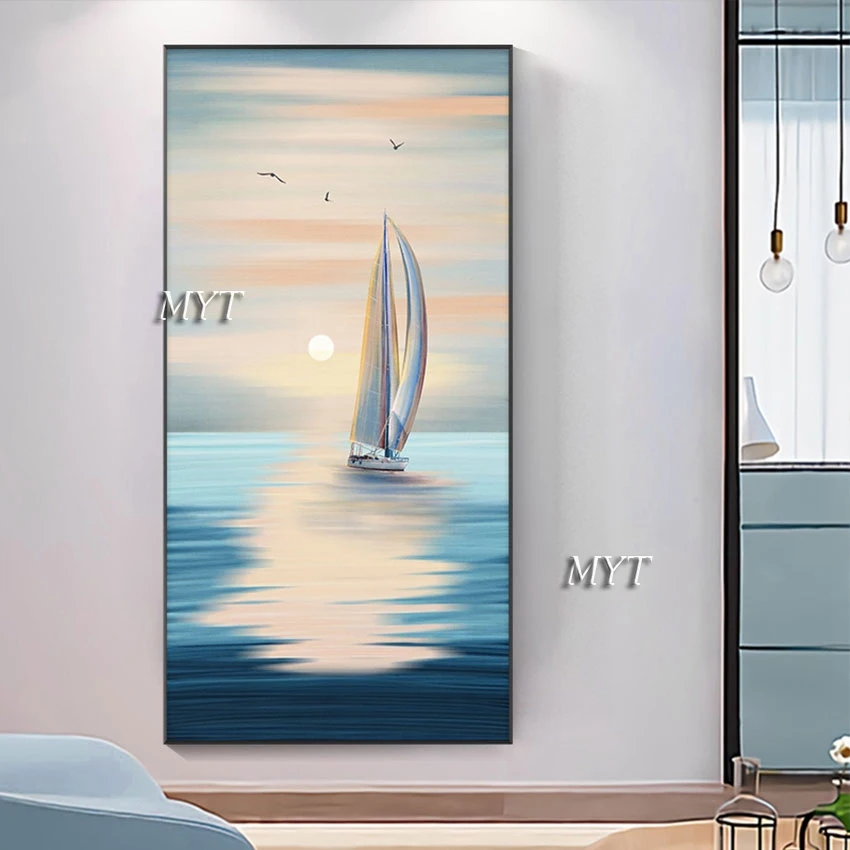 

Abstract Line Arrangement Oil Painting Handmade Simple Design Canvas Wall Picture Art Home Wall Decoration Artwork Unframed